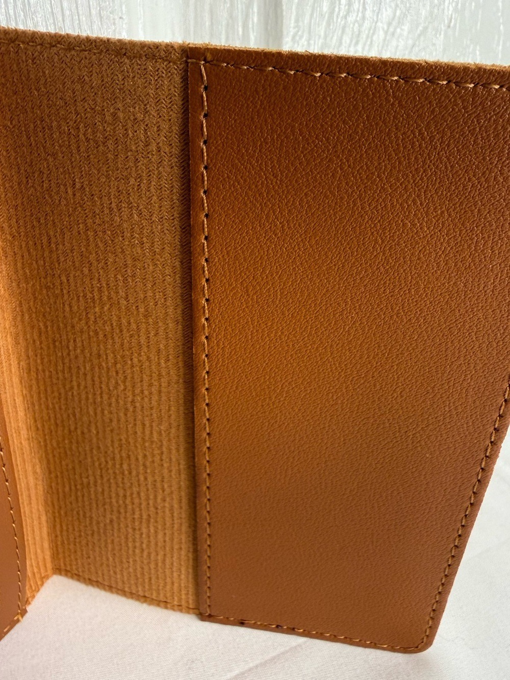PASSPORT USA PASSPORT FOLDING ID HOLDER/CASE/ COVER BROWN - Picture 5 of 11